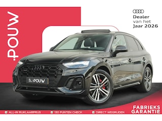 Audi Q5 50 TFSIe 299pk S edition Competition | Panoramadak | Luchtvering | Trekhaak | Adaptive Cruise Stop&Go | Sfeerverlichting | Bang & Olufsen 3D