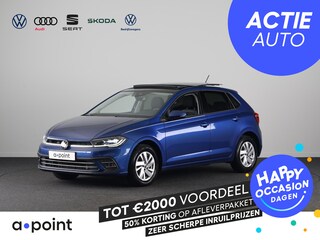 Volkswagen Polo 1.0 TSI Style 110PK DSG (Automaat) | Panoramadak | Carplay | Climatronic | Stoelverwarming |