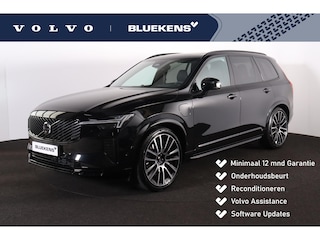 Volvo XC90 T8 Recharge AWD Ultra Dark Exec. Ed. - Luchtvering - Panorama/schuifdak - IntelliSafe Assist & Surround - 360º Camera - Bowers & Wilkins audio - Adaptieve LED koplampen - Verwarmde voorstoelen, stuur & achterbank - Parkeersensoren voor & achter - Elektr. bedienb. voorstoelen met geheugen - Geventileerde voorstoelen - Head up display - Draadloze tel. lader - 22' LMV
