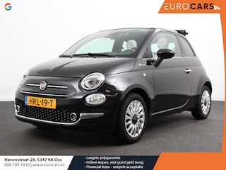 Fiat 500 1.0 Hybrid Dolcevita Leder Navigatie Apple Carplay/Android Auto Parkeersensoren achter Cruise Control Climate Control