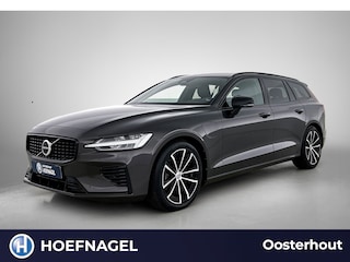 Volvo V60 2.0 T6 Plug-in hybrid AWD Plus Dark Automaat | Adaptive Cruise | Stoel/Stuurverwarming | Leder | Camera | CarPlay | BTW