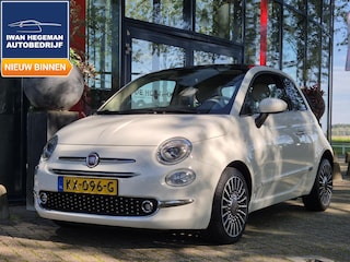 Fiat 500 0.9 TwinAir Turbo Lounge | Panoramadak | Climate Control | Navigatie | Parkeersensoren | Licht metalen velgen