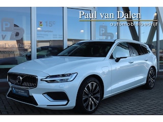 Volvo V60 2.0 T6 Plug-in Hybrid 350PK AWD Plus Bright Trekhaak | Navi | Stoelverw. | Keyless | Electr.klep | Virtual Cockp. | Adapt cruise | 18 inch Lm |