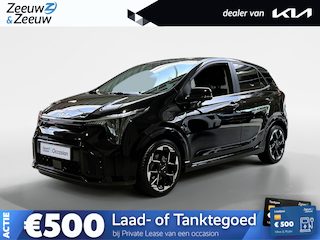 Kia Picanto 1.0 DPI GT-Line Automaat | Apple Carplay / Android Auto | Navigatiesysteem | Stoel + Stuurverwarming | Elektrisch Bedienbaar Schuif / Kanteldak | Parkeersensoren + Camera Achter | Cruise Control | Dodehoekdetectie + Correctie | Lichtsensor | 16"Lichtmetalen Velgen
