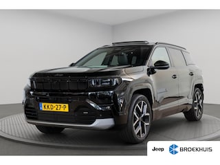 Jeep Compass 1.6 e-Hybrid Plug-In First Edition | Tot 8 Jaar Garantie | Lederen Bekleding | Schuif-Kanteldak | Camera | Keyless | LED | Stoelverwarming & Massage |