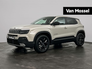 Jeep Avenger 1.2 e-Hybrid Black Edition | Camera | Sensoren V+A | Elektrische Kofferklep | JBL | Stoelverwarming | Navi | Cruise Control Adaptief | Tot 8 jaar speciale garantie!