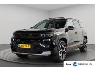 Jeep Compass 1.6 e-Hybrid Plug-In First Edition | Tot 8 Jaar Garantie | Lederen Bekleding | Schuif-Kanteldak | Camera | Keyless | LED | Stoelverwarming & Massage |