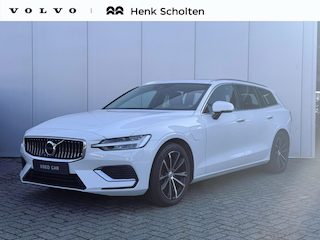 Volvo V60 T8 Twin Engine AWD Inscription | Trekhaak | Panoramadak | Adaptieve Bochtverlichting | BLIS Dodehoekdetectie | Apple Carplay/ Android Auto | Parkeercamera | Verwarmbare Voorstoelen | Navigatie