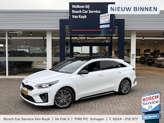 Kia ProCeed 1.4 T-GDI GT-PlusLine / Automaat / NL-Auto / Dealer-Onderhouden / Open-Panodak / Adaptieve Cruise-Control Stop&Go met Stuurhulp / Climate-Control / JBL Premium-Audio / Elektr.-Stoelen met Geheugen / Stuur-/Stoelverwarming V+A / Keyless / LED / Dodehoek-Detectie / Draadloze-Telefoonlader / Apple-Carplay & Android-Auto / DAB Radio-Bluetooth / Navi / Elektr.-Achterklep / PDC met Camera / 18'' LMV / ENZ.