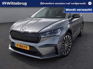 Skoda Enyaq iV 80 Sportline / Navigatie / Camera / Parkeersensoren V+A / Dodehoek herkenning / Stoel+stuurverwarming /
