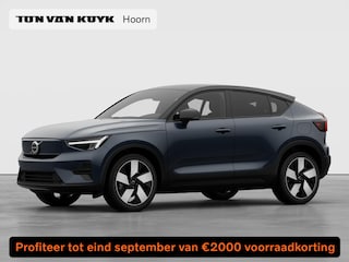Volvo EC40 Single Motor Extended Range Plus Europa 82 kWh Dak hoogglans zwart, extra getint glas, 20 inch velgen