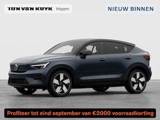 Volvo EC40 Single Motor Extended Range Plus Europa 82 kWh Dak hoogglans zwart, extra getint glas, 20 inch velgen