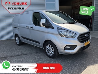 Ford Transit Custom 2.0 TDCI 130 pk EXPORT Riem V.V./ Carplay/ Navi/ Airco/ Camera/ Cruise/ PDC/ 16’LMV