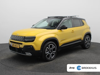 Jeep Avenger Summit 54 kWh 98% SOH | Warmtepomp | Parkeersenoren Voor en Achter | Camera  | Elektrisch Verstelbare Voorstoel met Massagefunctie | Verwarmbare Voorstoelen | Elektrische Kofferklep