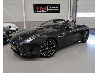 Jaguar F-type 3.0 V6 S Convertible 380PK NL-auto NAP Boekjes Dealer onderh. Sportstoelen Leer Camera Sportuitlaat Navigatie BT Rekeningen aanwezig