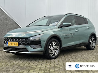 Hyundai Bayon 1.0 T-GDI Premium Sky / AUTOMAAT / Glazen Schuif kanteldak / Adaptieve cruise control / Stoel & Stuurwiel verwarming / Achteruitrijcamera / Dodehoekdetectie / Parkeersensoren Voor + Achter /