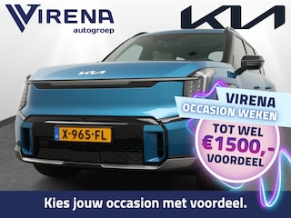 Kia EV9 Launch Edition GT-Line AWD 100 kWh - Navigatiesysteem 12,3 inch scherm - Batterijverwarming - Digitale Key - Head-up display - Bi-directioneel laden & Slimladen (V2G/V2H) - Fabrieksgarantie tot 10-2030