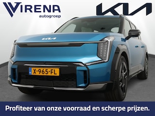 Kia EV9 Launch Edition GT-Line AWD 100 kWh - Navigatiesysteem 12,3 inch scherm - Batterijverwarming - Digitale Key - Head-up display - Bi-directioneel laden & Slimladen (V2G/V2H) - Fabrieksgarantie tot 10-2030