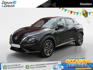 Nissan Juke 1.6 Hybrid N-Connecta | Nieuwe auto| Licht metalen velgen| Automaat| Navigatie| Camera| Parkeersensoren voor en achter| Stuur verwarming| Stoel verwarming| Vooruit verwarming|