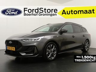 Ford Focus Wagon EcoBoost Hybrid 155 pk ST-Line | Pano | Winterpack | Cruise control | Climate control | SYNC 4 | All-season banden |