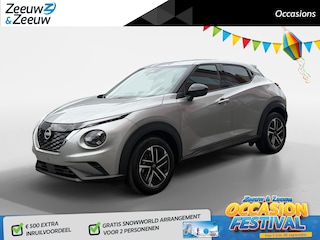 Nissan Juke 1.6 Hybrid N-Connecta Lichtmetalen velgen | Navigatie | Apple Carplay/ Android Auto | Achteruitrijcamera | Climate Control | Parkeersensoren voor & achter |