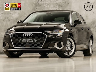 Audi A3 Sportback 40 TFSI e Sport 204Pk Automaat (APPLE CARPLAY, GROOT NAVI, LEDER, STOELVERWARMING, SPORTSTOELEN, ADAPTIVE CRUISE, GETINT GLAS, NIEUWSTAAT)