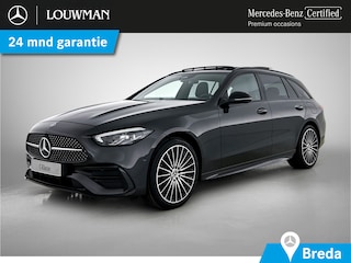 Mercedes-Benz C-klasse Estate 300 e Business Solution AMG | Trekhaak | Memorypakket | Multibeam LED | Nightpakket | Distronic | Dodehoekassistent |