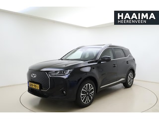 Chery Tiggo 7 Plug-In Hybride 280pk Automaat Unique | 7 jaar Garantie | DEMO | Lederen bekleding met verwarming en ventilatie | Elektrisch schuif/kanteldak | Elektrische achterklep | Apple Carplay/Android Auto
