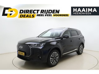 Chery Tiggo 7 Plug-In Hybride 280pk Automaat Unique | 7 jaar Garantie | DEMO | Lederen bekleding met verwarming en ventilatie | Elektrisch schuif/kanteldak | Elektrische achterklep | Apple Carplay/Android Auto