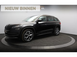 Skoda Kodiaq 1.5 TSI Sportline Business 1e eig / NAP / Orig. NL / Trekhaak / Dealeronderh / Virtual / 19 inch / Stoelverw / Memory / LED