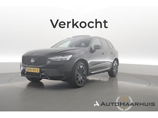 Volvo XC60 2.0 T6 Plug-in hybrid AWD Plus Dark | Rijklaar! | Black-Pakket | S/K-Dak | Leder+Memory | Adapt. Cruise | Stoel-Stuurverw. | Dig. Cockpit | Google | Camera+PDC | LED | 19'' | Elek. Klep V