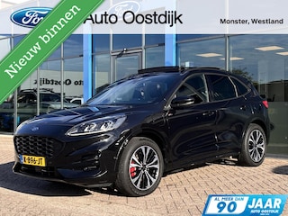 Ford Kuga 2.5 PHEV ST-Line X 225PK Elek. Trekhaak Panodak Winterpack Adaptieve Cruise Camera Head-Up B&O Navi Keyless 19'' Velgen Climate Privacy Glass *1200KG Trekgewicht*