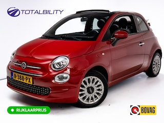 Fiat 500 1.0 Hybrid Launch Edition | Cruise | Apple Carplay, Android auto | Climate control | All season banden | Electrische kap, PDC achter