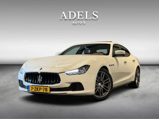 Maserati Ghibli 3.0 V6 D Schuifdak Pearlwhite Keyless Camera