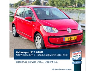 Volkswagen Up 1.0 BMT/NAP Nieuwe APK+Onderhoud (bj2015)