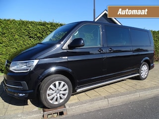 Volkswagen Transporter 2.0 TDI L2H1 DC HI 205 Pk-2x schuifd-Airco-Pdc-Camera-Trkh-Cruise-Media