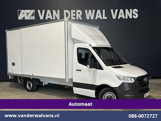 Mercedes-Benz Sprinter 315 CDI 150pk 9G-Tronic Automaat Bakwagen 22m3 KUUB Laadklep Zijdeur Euro6 Airco | LAT om LAT | Leder Bijrijdersbank