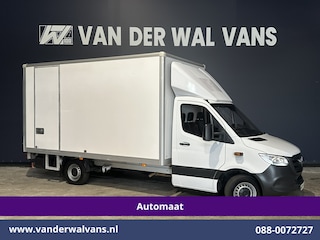 Mercedes-Benz Sprinter 314 CDI 143pk 9G-Tronic Automaat Bakwagen 22m3 KUUB Laadklep Zijdeur Euro6 Airco | LAT om LAT | Leder Bijrijdersbank