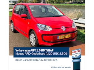 Volkswagen Up 1.0 bmt/nap Nieuwe apk+onderhoud (bj2015)