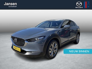 Mazda CX-30 2.0 e-SkyActiv-X M Hybrid Luxury , Leder, Schuif-/kanteldak, Bose, Clima, Adap.Cruise, Navi, 360 Camera, Apple Carplay, Android Auto, LMV 18 Inch, HUD, PDC,