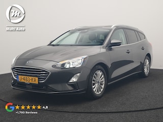 Ford Focus Wagon 1.0 EcoBoost Hybrid Titanium X Business 124pk | Achteruitrijcamera | Apple Carplay | Keyless | Cruise Control | Virtual Cockpit | Navigatie | 16"L.M |