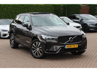 Volvo XC60 2.0 T6 Plug-in hybrid AWD Ultimate Black Edition R-Design / SoH 96,4% / Panoramadak / 360Camera / Leder / Harman Kardon / Keyless / 19'' / Sfeerverlichting / Stoel+Stuurverwarming / Dodehoek / DAB / ACC