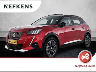 Peugeot 2008 EV 136pk GT Pack 50 kWh Automaat | Schuif-/kanteldak | Trekhaak | Navigatie | Adaptieve Cruise Control | Camera | Stoelverwarming | Dodehoekdetectie | LED | 18"LMV |