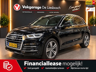 Audi Q5 2.0 TFSI quattro Sport S Line Black Edition / 360 camera / leder / Panoramadak / trekhaak