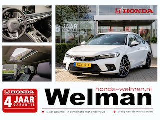 Honda Civic 2.0i e:HEV ADVANCE - PANORAMADAK - LEDER - FULL HYBRID