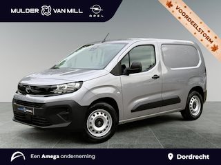 Opel Combo Electric L1 50kWh 136pk | ACTIE | 8 jaar garantie | 2-zits | Houten afwerking laadruimte | Multimedia | Draadloze Apple Carplay en Android Auto | Achteruitrijcamera | Parkeersensoren achter | Digital cockpit | Stuurwielbediening | Bestuurdersstoel comfort | Reservewiel en krik | Tweede sleutel met afstandsbediening | van €30.885 voor €24.995 ex. BTW rijklaar