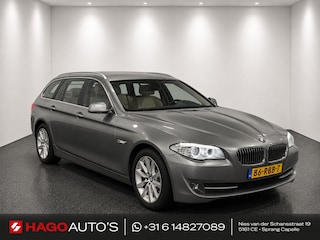 BMW 5-serie Touring 520d High Executive 184-PK/AUT/XENON/LEDER/NAVI/CRUISE/DEALER-ONDERHOUDEN/CLIMATE