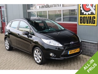 Ford Fiesta 1.25 Titanium O.a: PDC, Clima, Cruise, 4-seiz, Radio, Rijklaar, Etc. All-in prijs!