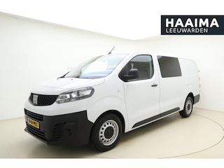 Fiat Scudo 2.0 MultiJet L3H1 DC Business Pro | Dubbele cabine | 6-Zits | Airco | Apple Carplay/Android Auto | Cruise control | DAB | Parkeersensoren | Zijschuifdeur