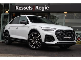 Audi Q5 50 TFSI e S-Line | Pano | Luchtvering | HuD | B&O | 360 | El.haak | Memory | Massage | 21” | Carbon | Keyless | Matrix | CarPlay